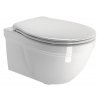 CLASSIC závěsná retro WC mísa, 37x55cm, bílá ExtraGlaze 871211