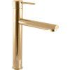 SLEZÁK RAV SEINA - Umyvadlová vysoká baterie bez výpusti, Zlatá - lesklá SE930.0Z - ZLATÁ - lesklá, 3,8"