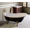 ANTEA connection for floor installation of bath mixer (pair), bronze 9846