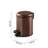 POTTY odpadkový koš 3l, Soft Close, měď mat 320982