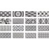 METRO obklad Patchwork B&W 7,5x15 (EQ-10D) (1bal = 0,136m2) 21396