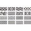 METRO Patchwork B&W 7,5x15 (EQ-10D) (1bal=0,136m2) 21396