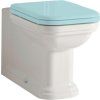 WALDORF WC combi bowl 40x68cm, bottom/rear waste, white 411701