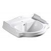 RETRO ceramic washbasin without tap hole 56x46,5cm 104501-0