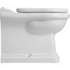 RETRO WC bowl standing, 39x61cm, bottom/rear waste, white 101601