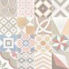 CAPRICE DECO Patchwork Pastel 20X20 (EQ-5) (1bal=1m2) 22103