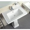 CLASSIC ceramic washbasin 60x46 cm, white ExtraGlaze 8731111