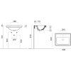 CLASSIC ceramic washbasin 60x46 cm, white ExtraGlaze 8731111