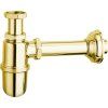 RETRO basin trap 5/4", waste 32mm, gold 9595