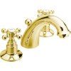 ANTEA three-element basin mixer with spout, gold 3025