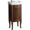 RETRO washbasin cabinet 36,5x85x29cm, beech 1640