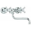 Paini Liberty umyvadlová/dřezová nástěnná 150mm baterie 17.501 CR