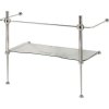 WALDORF konstrukce pro umyvadlo 80cm se skleněnou poličkou, chrom 9197K1