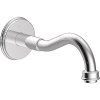 Tres Clasic wall-mounted arm, chrome, 24217301