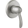 Tres Clasic built-in single lever mixer steel 24217701AC