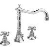 ANTEA three-element basin mixer with retro spout, with spout, chrome 3221