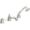 Tres Clasic single lever bath mixer with single lever steel 24214501AC