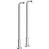Tres Clasic bath edge taps 2 pieces chrome 24219403