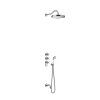 Tres Clasic Thermostatic concealed bath set chrome 24235301