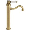 VIENNA stojánková umyvadlová retro baterie vysoká bez výpusti, bronz VO006BR