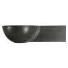 BLOK stone washbasin 40x23cm, anthracite 2401-32