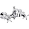 XENIA nástěnná vanová kohoutková retro baterie, chrom 1109-10