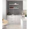 CHEVRON WALL tile White Matt Left 18,6x5,2 (EQ-3) (1pc=0,5m2) 23351