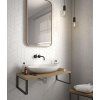 CHEVRON WALL tile White Matt Left 18,6x5,2 (EQ-3) (1pc=0,5m2) 23351