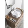 Ceramic washbasin for countertop O 40 cm, white 49413