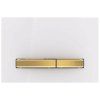 GEBERIT SIGMA50 control button, white/brass 115.672.11.2