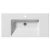 NORM ceramic washbasin 100x18x50 cm, white ExtraGlaze 8633111
