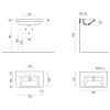 NORM ceramic washbasin 70x40cm, white ExtraGlaze 8637111
