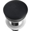 BLOK umyvadlová výpust 5/4“, click-clack, zátka černý marquin, mat 2401-931