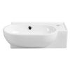 YUMO ceramic washbasin 45x28cm, white 3045