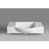 LITOS ceramic washbasin 55x32cm, white 4077