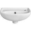 Ceramic washbasin 40x25cm, white 4000