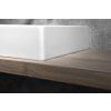 KUBE X ceramic washbasin 45x35cm, rectified version, white ExtraGlaze 94859111