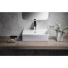 KUBE X ceramic washbasin 45x35cm, rectified version, white ExtraGlaze 94859111