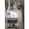 KUBE X ceramic washbasin 45x35cm, rectified version, white ExtraGlaze 94859111