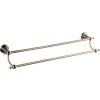 DIAMOND double towel holder 600mm, bronze 1318-11