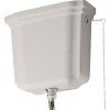 WALDORF high cistern, white 418001