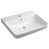 NERON ceramic washbasin 60x48cm, white 201.128.0