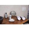SUMMER cosmetic mirror for standing, black 03009010