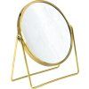 SUMMER cosmetic standing mirror, gold 03009024