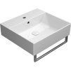 KUBE X ceramic washbasin 50x47 cm, white ExtraGlaze 9430111