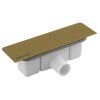 KAZUKO bath trap, DN40, cap gold matt 26347
