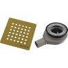 FLEXIA GEBERIT bath trap, diameter 90mm, DN40, gold matt cap 17752