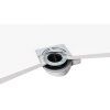 FLEXIA GEBERIT bath trap, diameter 90mm, DN40, round cap gold matt 17782