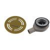 FLEXIA GEBERIT bath trap, diameter 90mm, DN40, round cap gold matt 17782