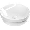 Ceramic washbasin, recessed, diameter 43cm, white 3041